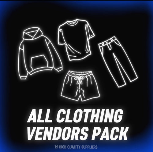 CLOTHING VENDOR BUNDLE